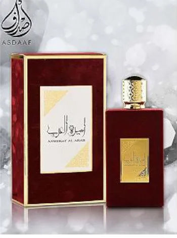 ASDAAF Ameerat Al Arab Parfum Spray Fragrance Unisex 100ML (FREE GIFT WITH PURCHASE)