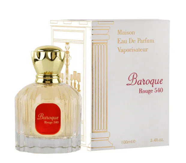 Alhambra Baroque Rouge 540 100 Ml Edp Perfume Unisex (Free Gift With Purchase)