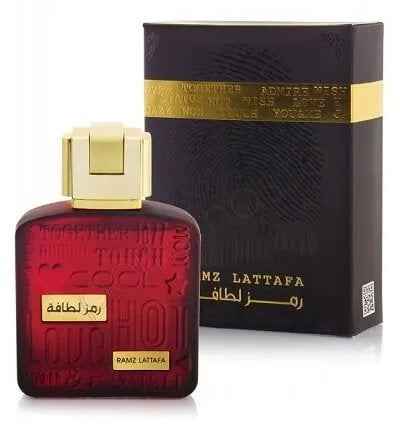 LATTAFA Ramz Gold Parfum Spray Fragrance Unisex 100ML ( GIFT WITH PURCHASE)