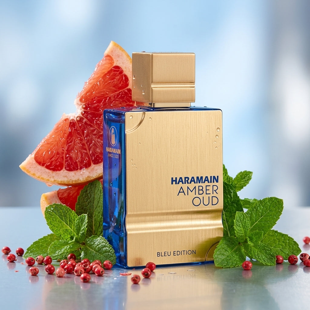Al Haramain Amber Oud Bleu Edition EDP 60ml - Luxury Men's Fragrance