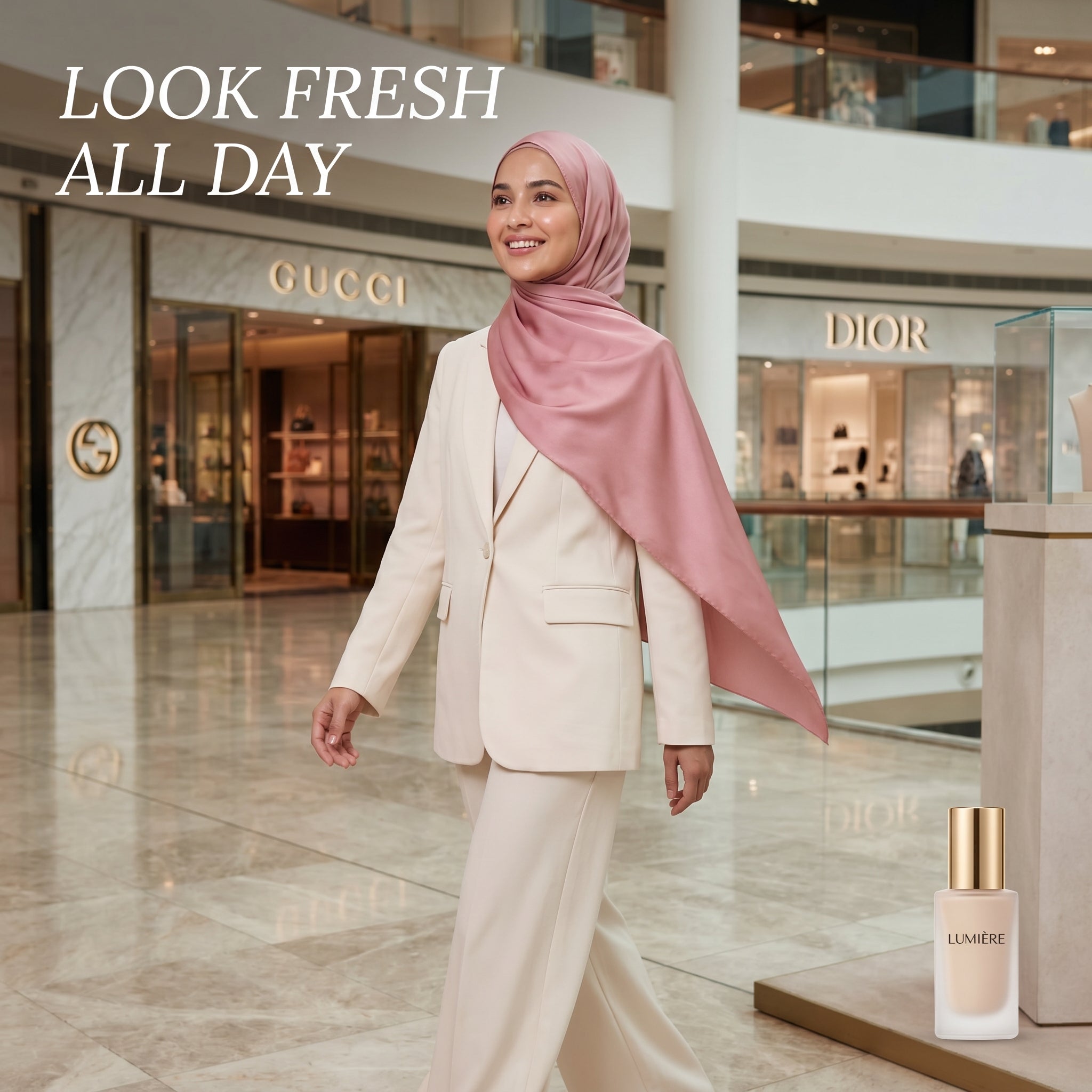 ORIGINAL Kokuryu Bedak Arab 50g + Span Halal - BELI YANG ORI foundation, moisturizer, UV protection