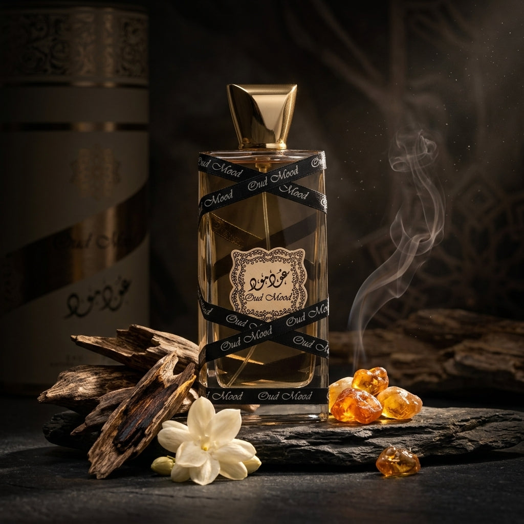 Lattafa Perfumes Oud Mood Eau De Parfum 100 Ml For Women And Men By Lattafa Perfume Spray (Original)
