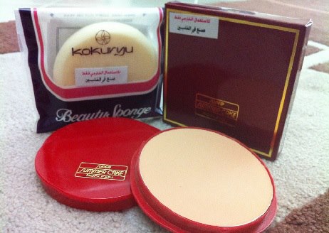 ORIGINAL Kokuryu Bedak Arab 50g + Span Halal - BELI YANG ORI foundation, moisturizer, UV protection