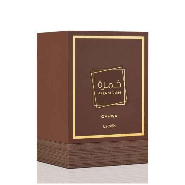 Lattafa Khamrah Qahwa Eau de Parfum 100ml – Rich Oriental Coffee Fragrance