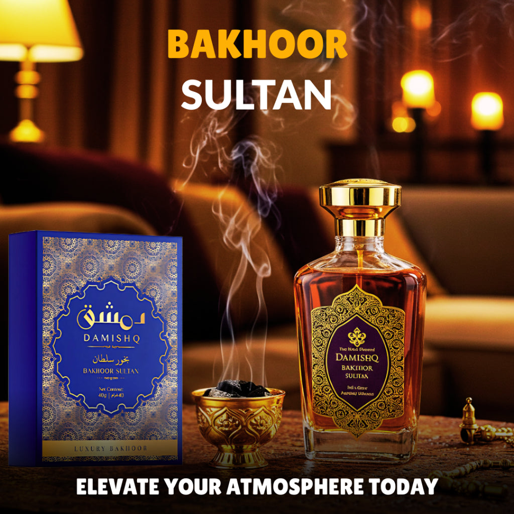 Bakhoor DAMISHQ SULTAN 40gr - kemenyan ,oud , BUKHOOR , bakhoor oud , incense ,bukhoor set , dupa