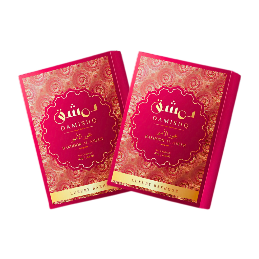 Damishq Bakhoor Al Ameer 40g - kemenyan ,oud , BUKHOOR , bakhoor oud , incense ,bukhoor set , dupa