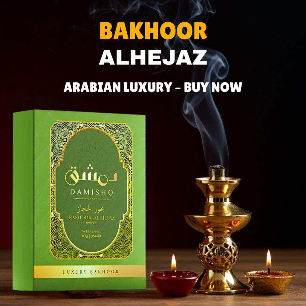 Damishq Bakhoor Al Hejaz 40g - kemenyan ,oud , BUKHOOR , bakhoor oud , incense ,bukhoor set , dupa