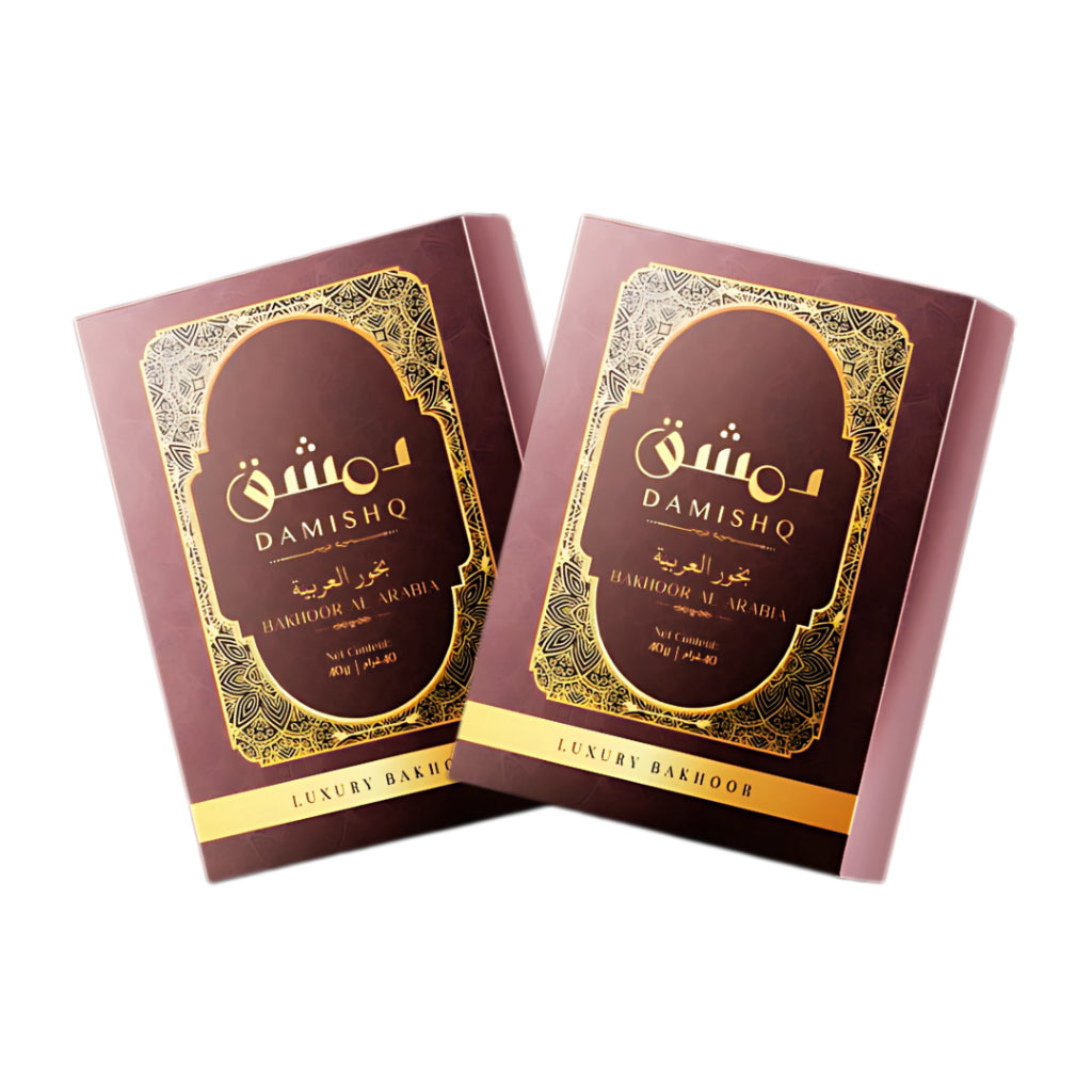 Damishq Bakhoor Sahra 40g - kemenyan ,oud , BUKHOOR , bakhoor oud , incense ,bukhoor set , dupa