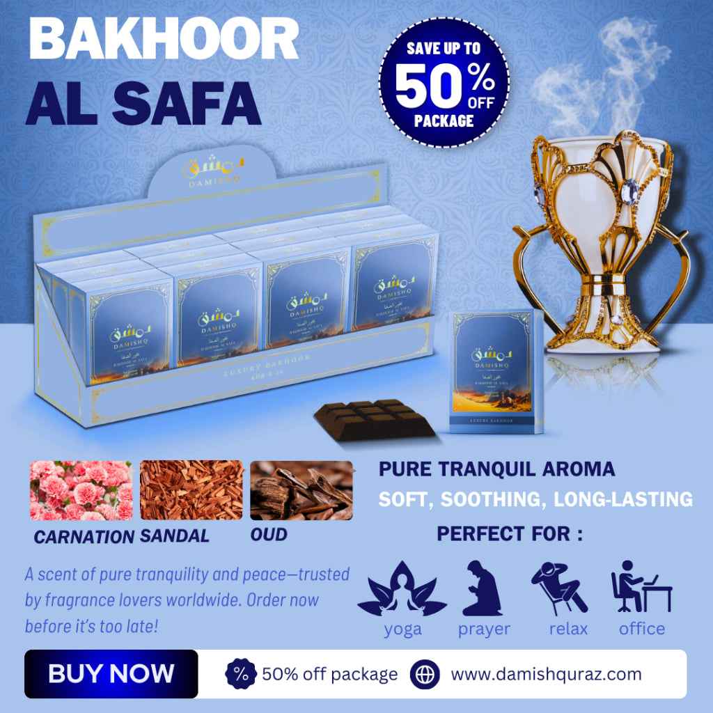 Damishq Bakhoor 40g- Damishq Bakhoor for Home & Office