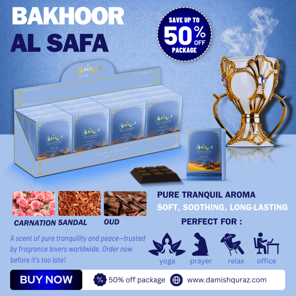 Damishq Bakhoor 40g- Damishq Bakhoor for Home & Office