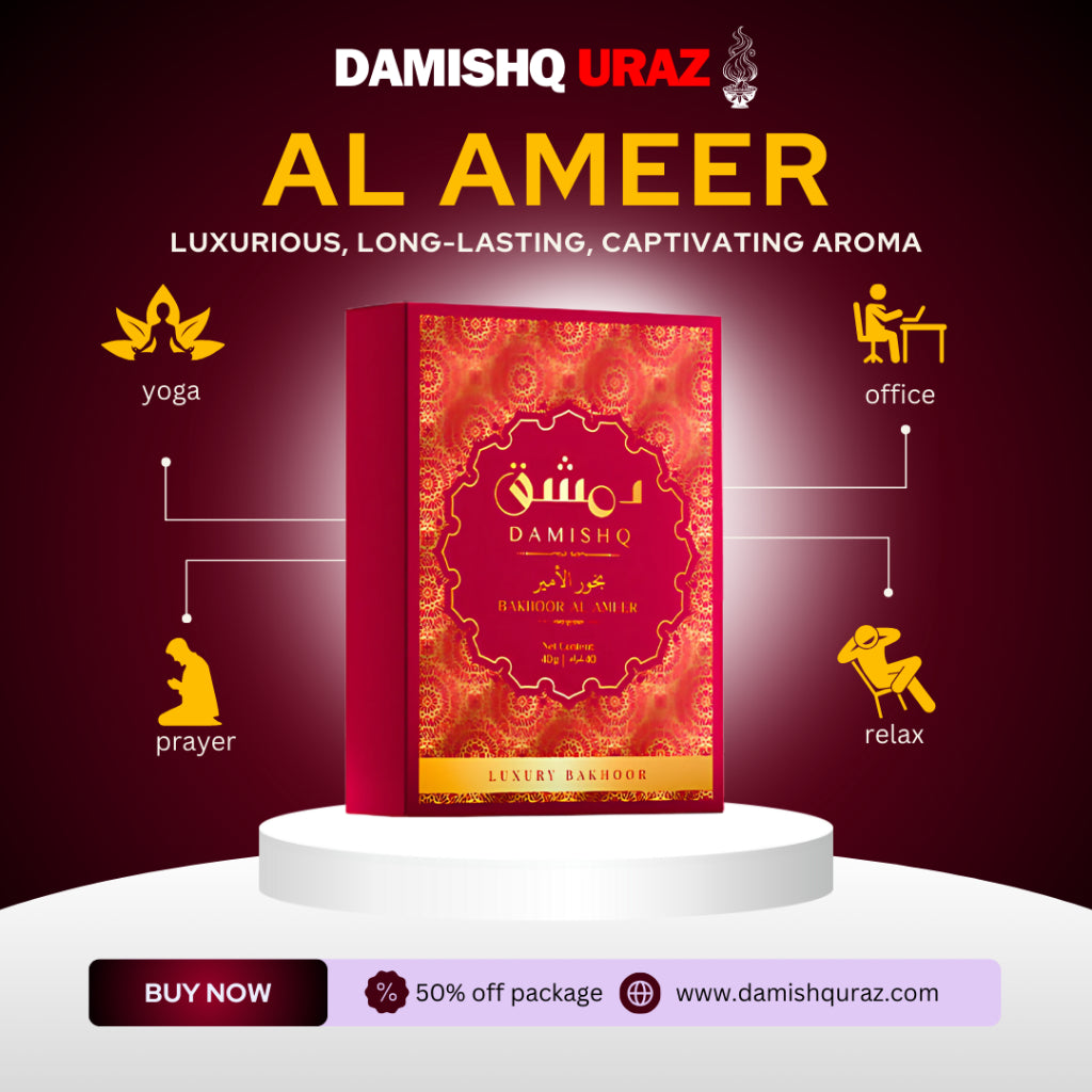 Damishq Bakhoor 40g- Damishq Bakhoor for Home & Office