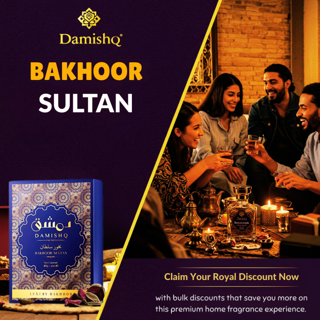 Bakhoor DAMISHQ SULTAN 40gr - kemenyan ,oud , BUKHOOR , bakhoor oud , incense ,bukhoor set , dupa