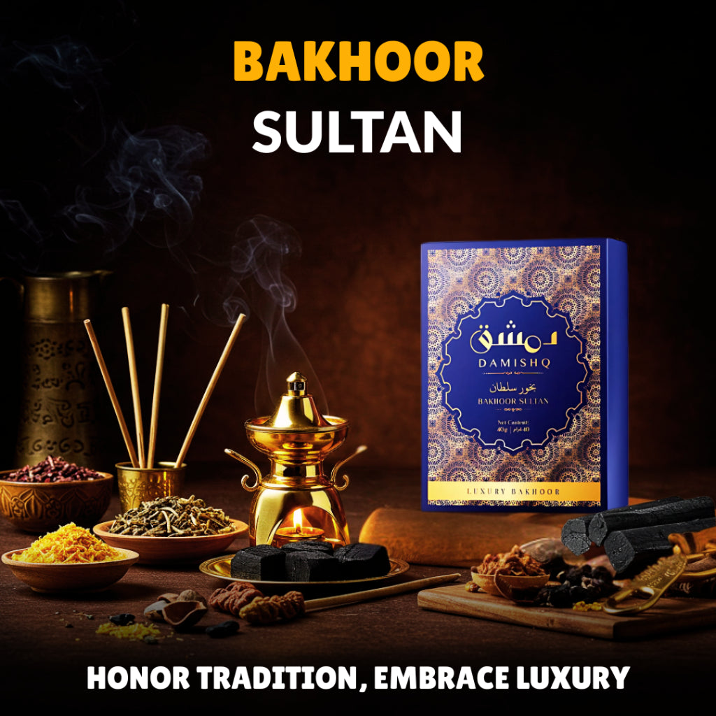 Bakhoor DAMISHQ SULTAN 40gr - kemenyan ,oud , BUKHOOR , bakhoor oud , incense ,bukhoor set , dupa