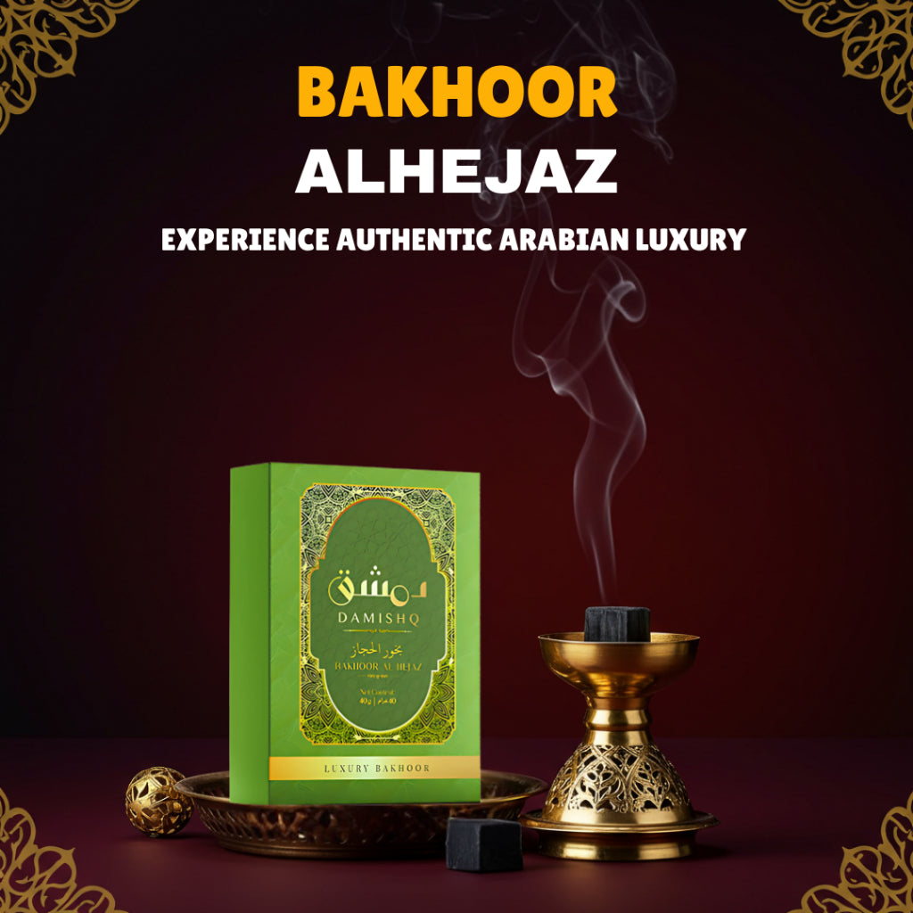 Damishq Bakhoor Al Hejaz 40g - kemenyan ,oud , BUKHOOR , bakhoor oud , incense ,bukhoor set , dupa