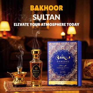 Bakhoor DAMISHQ SULTAN 40gr - kemenyan ,oud , BUKHOOR , bakhoor oud , incense ,bukhoor set , dupa
