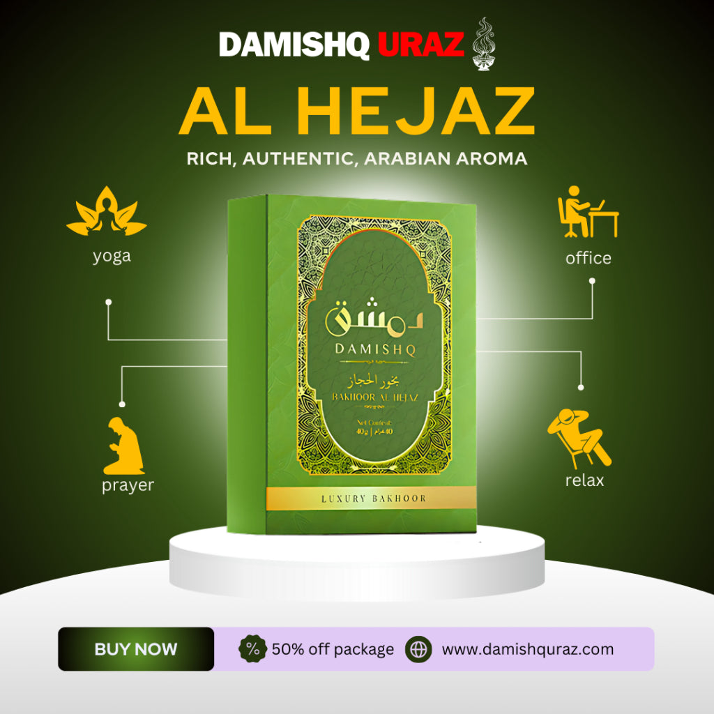 Damishq Bakhoor 40g- Damishq Bakhoor for Home & Office