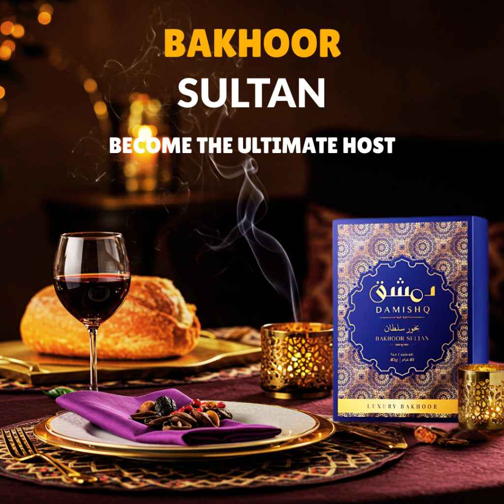 Bakhoor DAMISHQ SULTAN 40gr - kemenyan ,oud , BUKHOOR , bakhoor oud , incense ,bukhoor set , dupa