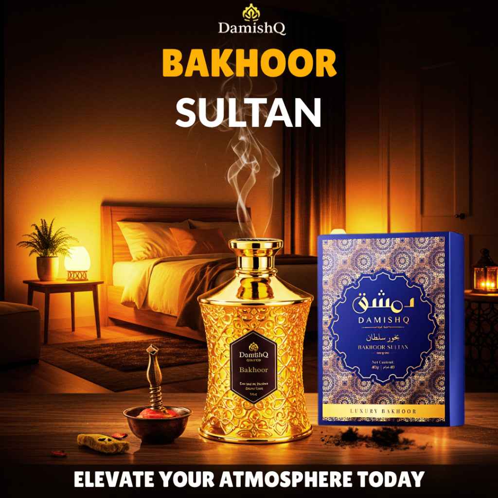 Bakhoor DAMISHQ SULTAN 40gr - kemenyan ,oud , BUKHOOR , bakhoor oud , incense ,bukhoor set , dupa