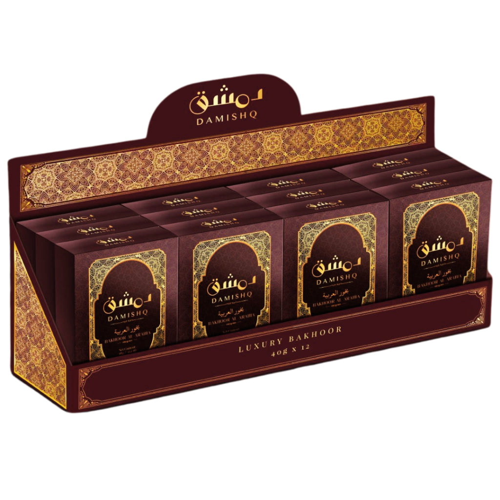 Damishq Bakhoor Sahra 40g - kemenyan ,oud , BUKHOOR , bakhoor oud , incense ,bukhoor set , dupa