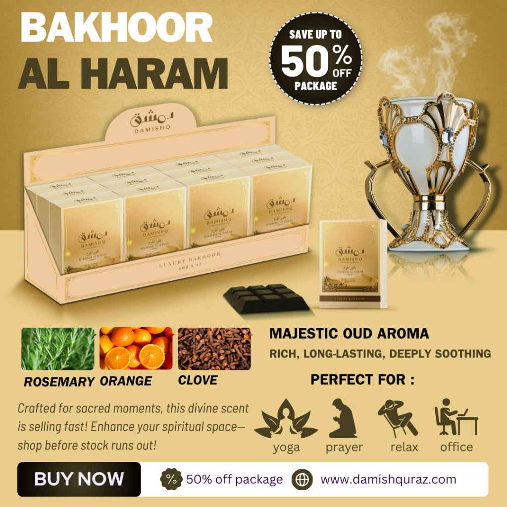Damishq Bakhoor 40g- Damishq Bakhoor for Home & Office