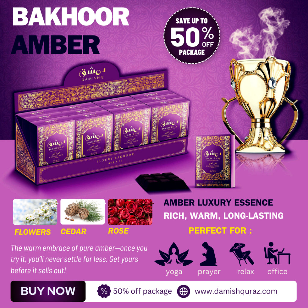 Damishq Bakhoor 40g- Damishq Bakhoor for Home & Office