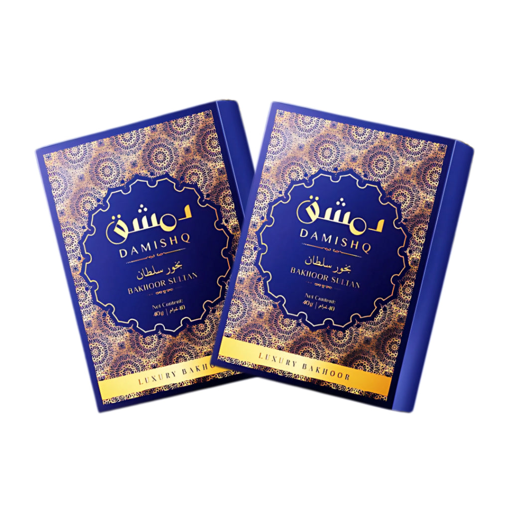 Bakhoor DAMISHQ SULTAN 40gr - kemenyan ,oud , BUKHOOR , bakhoor oud , incense ,bukhoor set , dupa