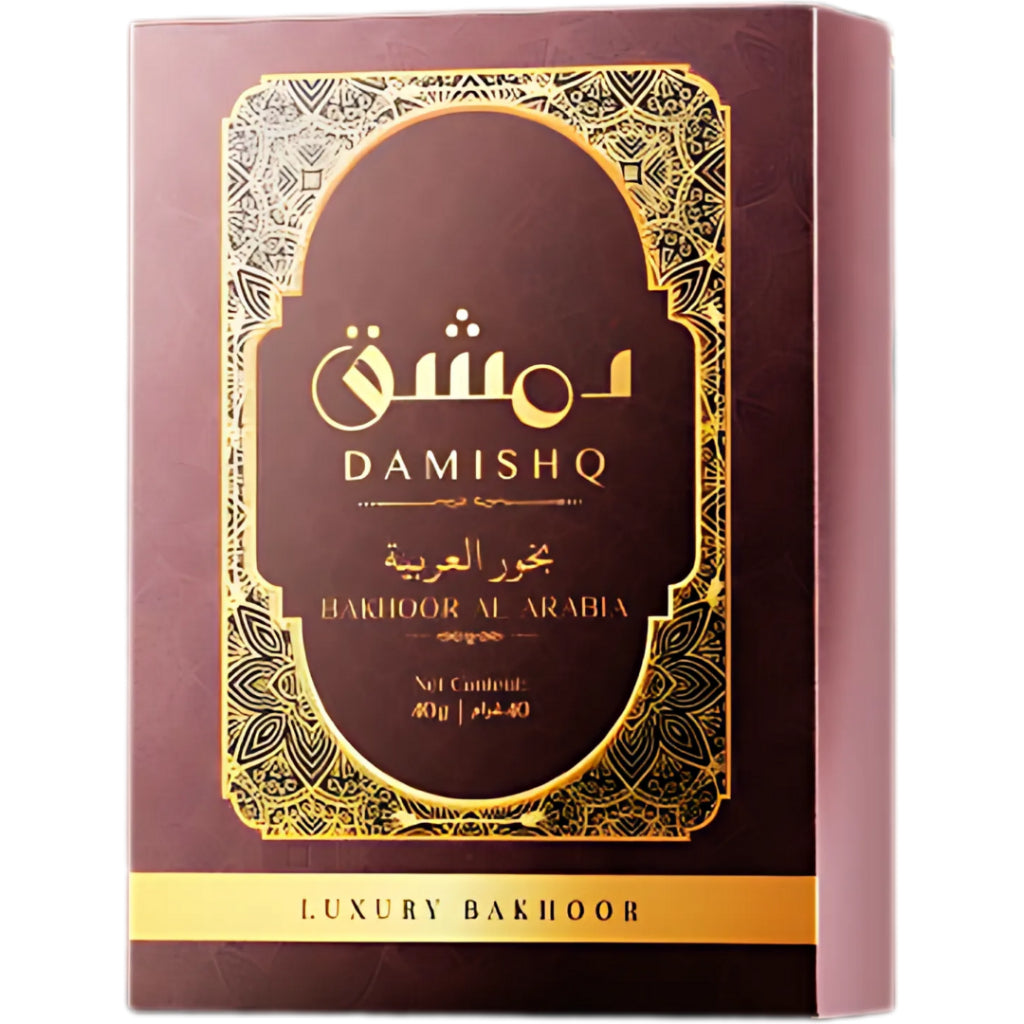 Damishq Bakhoor Sahra 40g - kemenyan ,oud , BUKHOOR , bakhoor oud , incense ,bukhoor set , dupa