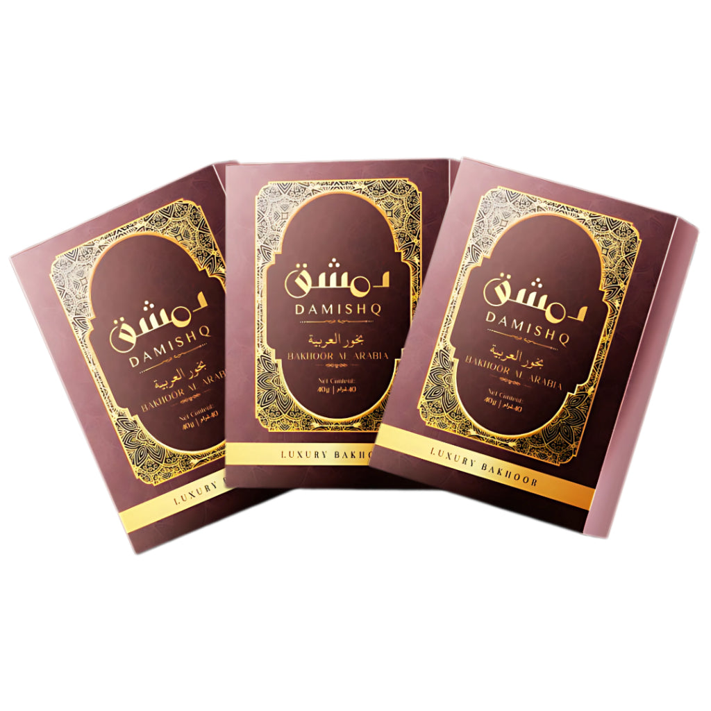 Damishq Bakhoor Sahra 40g - kemenyan ,oud , BUKHOOR , bakhoor oud , incense ,bukhoor set , dupa