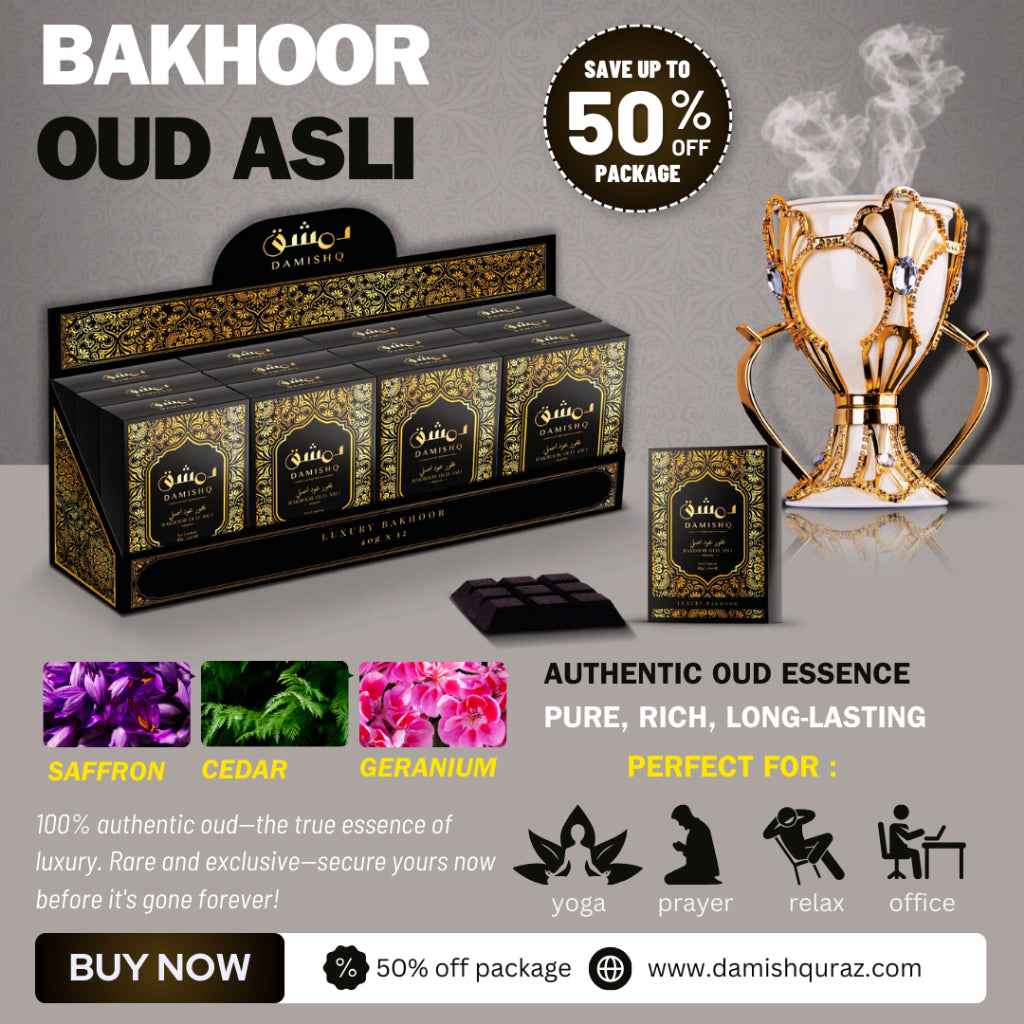 Damishq Bakhoor 40g- Damishq Bakhoor for Home & Office
