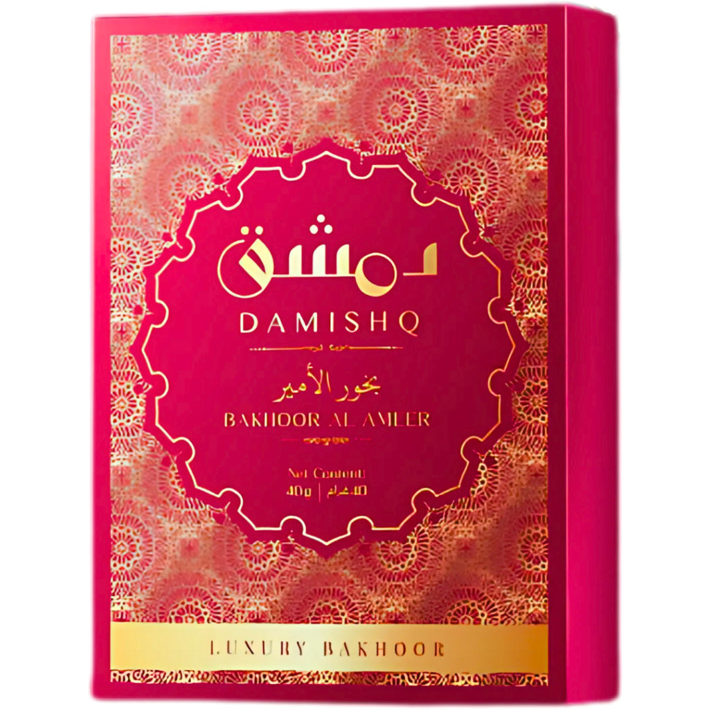 Damishq Bakhoor Al Ameer 40g - kemenyan ,oud , BUKHOOR , bakhoor oud , incense ,bukhoor set , dupa