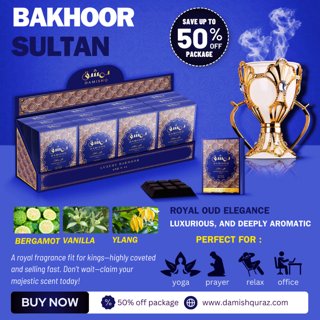 Damishq Bakhoor 40g- Damishq Bakhoor for Home & Office